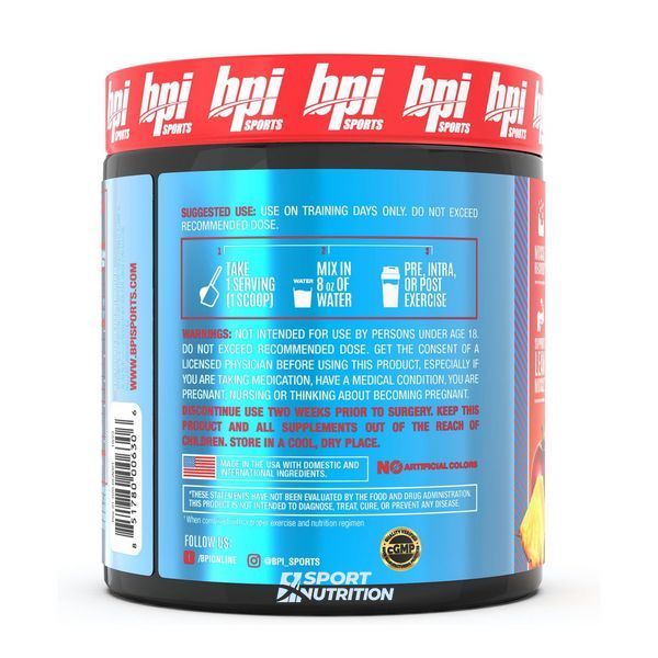 Амінокислота BPI Sports Best BCAA 300 г Fruit Punch 100404 фото