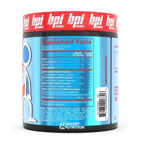 Амінокислота BPI Sports Best BCAA 300 г Fruit Punch 100404 фото