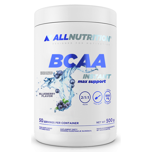 Allnutrition BCAA Max Support 500г Bllueberry 100-94-1223763-20 фото