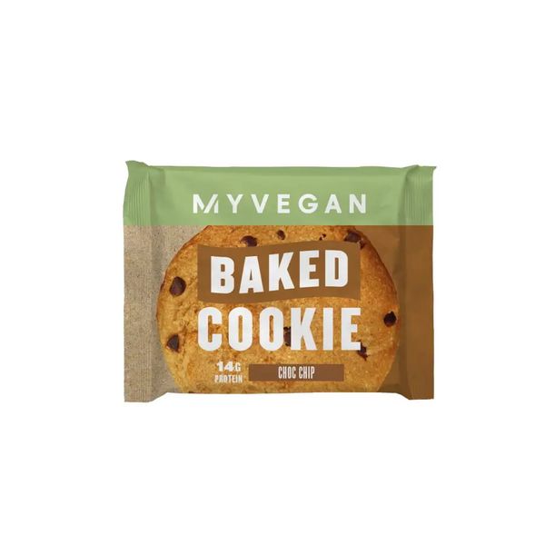 Протеїнове печиво Myprotein Myvegan Baked Cookie 12x75 г Choc Chip 2022-10-1750 фото