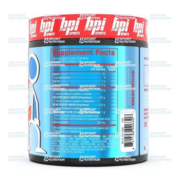 Аминокислота BPI Sports Best BCAA 300 г Fruit Punch 100404 фото