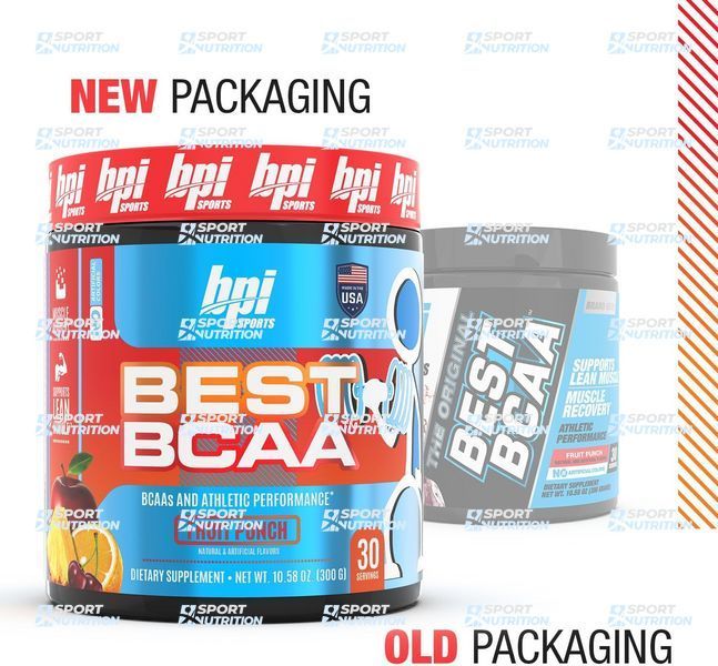 Аминокислота BPI Sports Best BCAA 300 г Fruit Punch 100404 фото