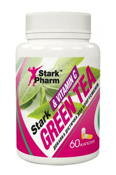 Жиросжигатель Stark Pharm Green Tea Vitamin C 60 таблеток 100-12-6052105-20 фото