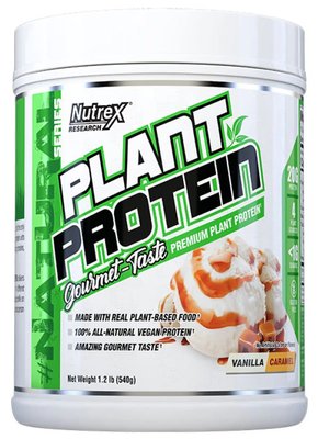Протеин Nutrex Plant Protein 536 г Vanilla Caramel 2022-10-1317 фото