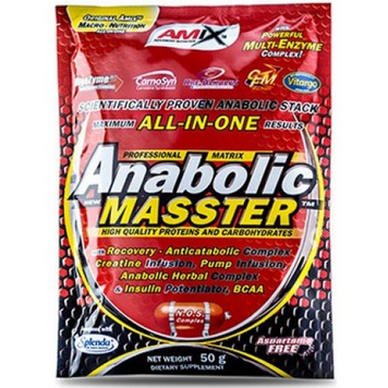 Високобілковий гейнер Amix Anabolic Masster 50 г Chocolate 817845 фото