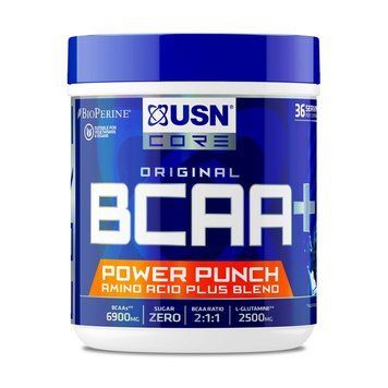 Аминокислота USN BCAA Power Punch 400 г Blue Raspberry 05529-04 фото