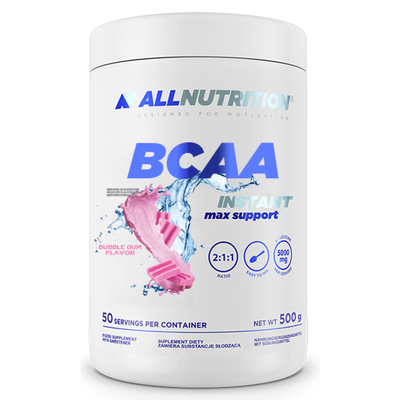 Allnutrition BCAA Max Support 500г Bubble Gum 13369 фото