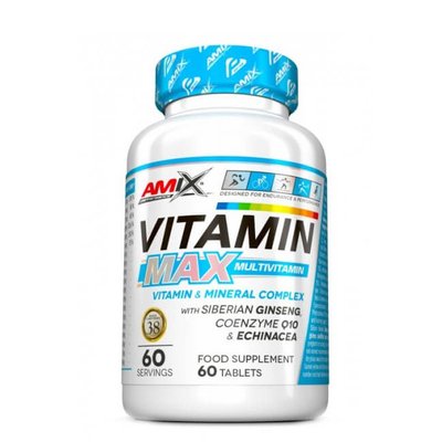 Amix Performance Vitamin Max Multivitamin 60 таблеток 820404 фото