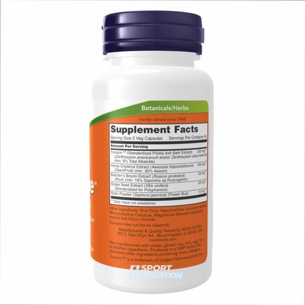 Підтримка для вен Now Foods Vein Supreme 90 капсул 2022-10-0980 фото