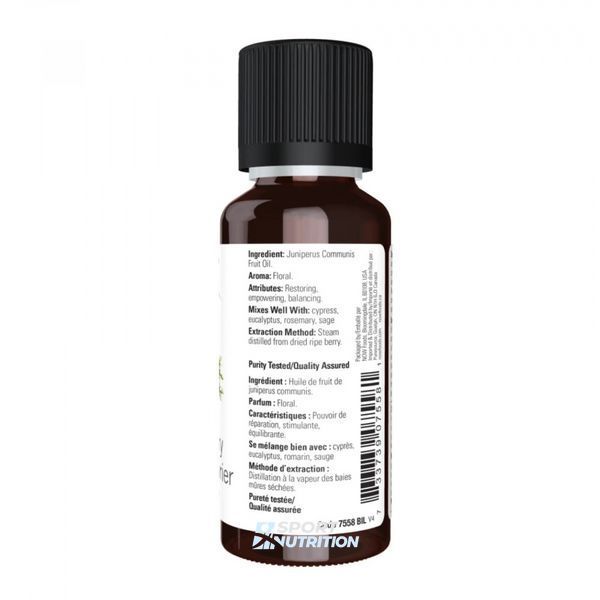 Олія ягід ялівцю Now Foods Juniper Berry Oil 30 ml 2023-10-2839 фото