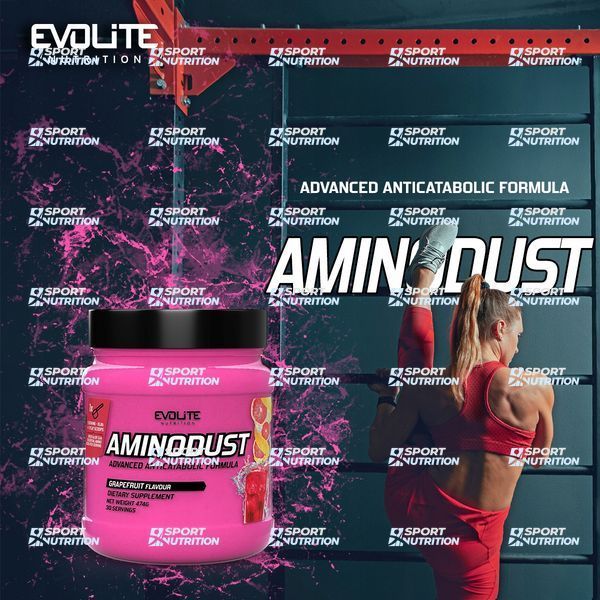 Комплекс аминокислот Evolite Nutrition AminoDust 474 г Grapefruit  22181-03 фото