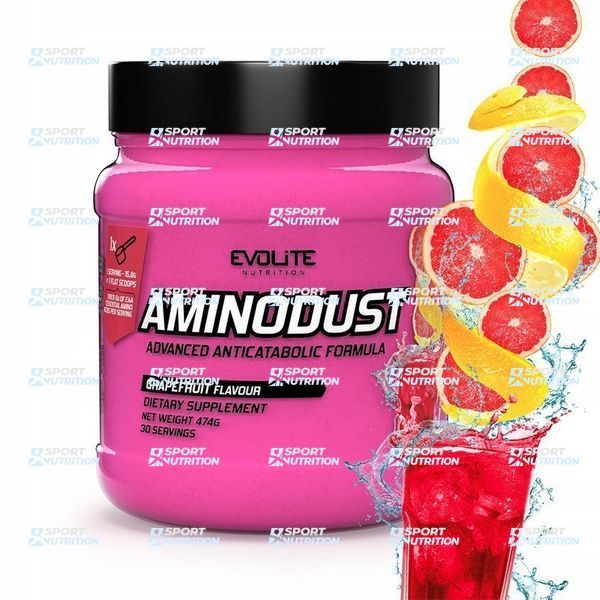 Комплекс аминокислот Evolite Nutrition AminoDust 474 г Grapefruit  22181-03 фото