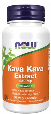 Now Foods Kava Kava 250 мг 60 капсул 2022-10-1403 фото