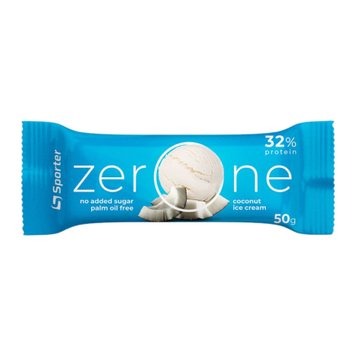 Sporter Протеиновый батончик ZerOne 25x50g Сoconut ice cream 2022-09-0280 фото