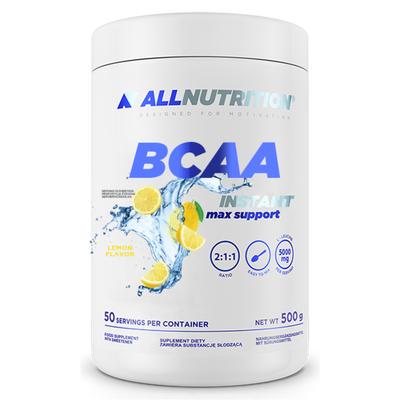 Allnutrition BCAA Max Support 500г Lemon 100-22-5545011-20 фото