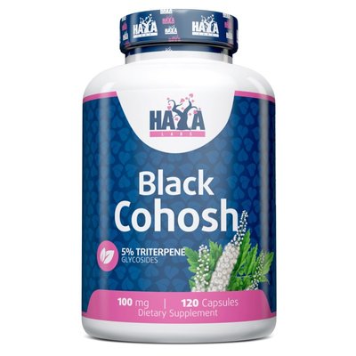 Екстракт чорного кохошу Haya Labs Black Cohosh 100 мг 120 капсул 820178 фото