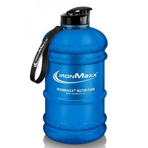 Пляшка для води IronMaxx Water Gallon 2200 мл Blue matte 818640 фото