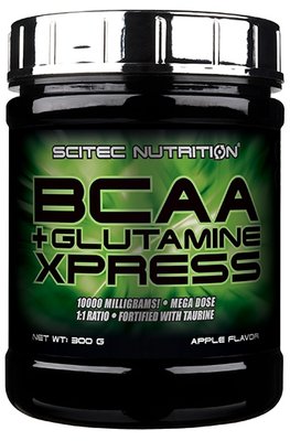 Scitec Nutrition BCAA+Glutamine Xpress 300 г Яблуко 5999100008175 фото