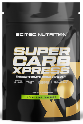 Енергетик Scitec Nutrition Super Carb Xpress 1000 г Малиновий чай 5999100022973 фото