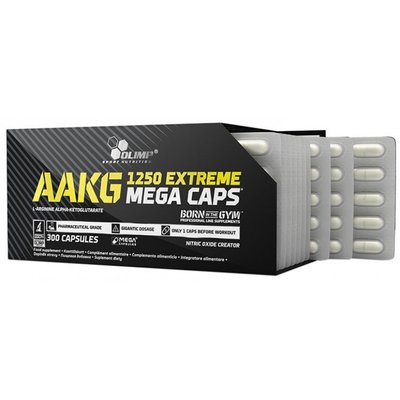Olimp Sport Nutrition AAKG 1250 Extreme Mega Caps 300 капсул 103100 фото