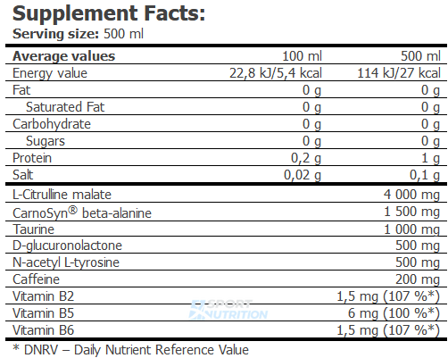 Передтренувальний комплекс Amix CellUP Pre Workout 500 мл Вишня-ягоди 21952-03 фото