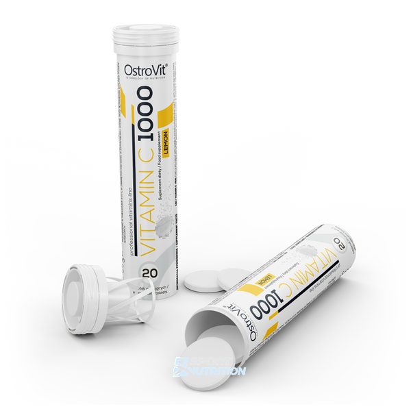 OstroVit Vitamin C 1000 20 таблеток Lemon 816643 фото