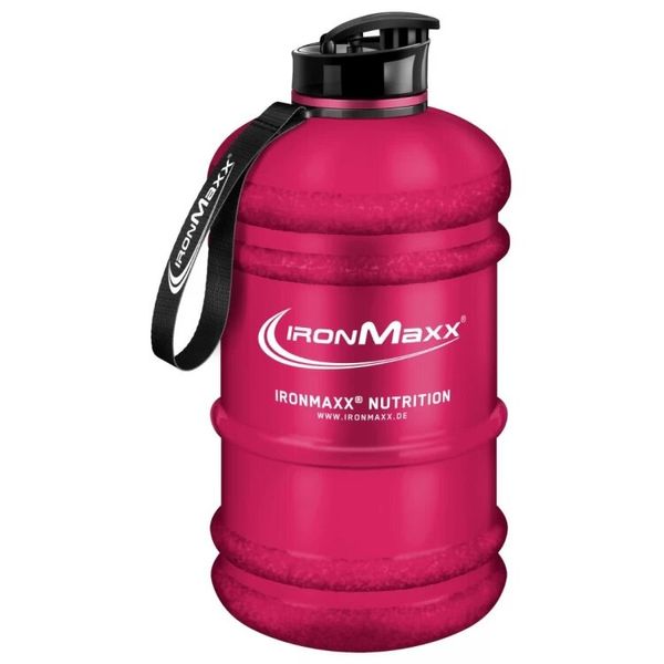 Пляшка для води IronMaxx Water Gallon 2200 мл Red matte 820004 фото