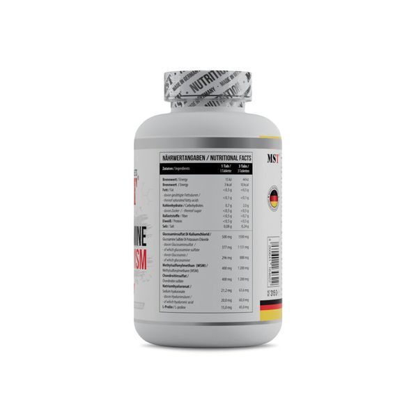 Засіб для суглобів MST Glucosamine Chondroitin MSM + Hyaluronic Acid + L-Proline 180 таблеток 22994-01 фото