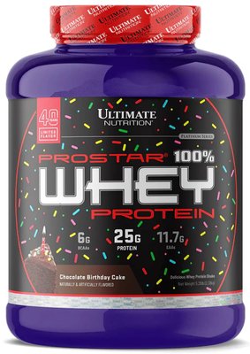 Протеин Ultimate Nutrition Prostar Whey 5.28lb 2390 г Chocolate Birthday Cake 2022-10-0879 фото