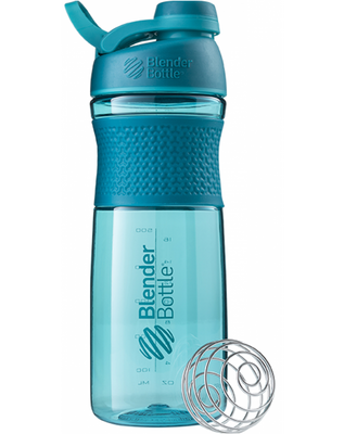 Шейкер Blender Bottle SportMixer TWIST с шариком 820 мл Teal 815645 фото