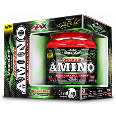 Аминокислотный комплекс Amix MuscleCore® Amino Tabs with CreaPep 250 таблеток 820380 фото