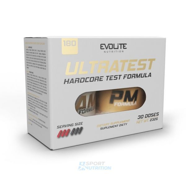 Стимулятор тестостерону Evolite Nutrition Ultra Test 180 капсул 22997-01 фото