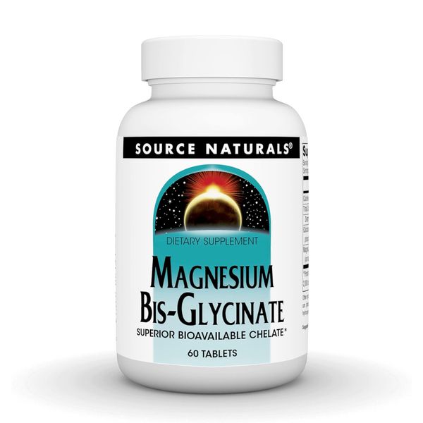 Source Naturals Magnesium Bis-Glycinate 60 таблеток 2022-10-1302 фото