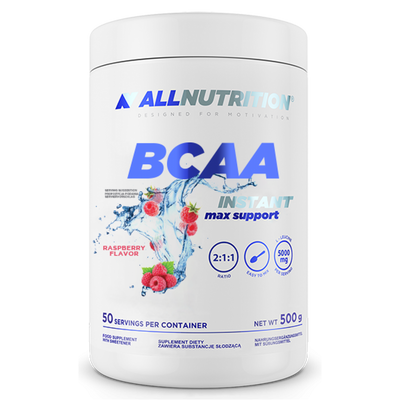 Allnutrition BCAA Max Support 500г Raspberry 100-17-1709423-20 фото