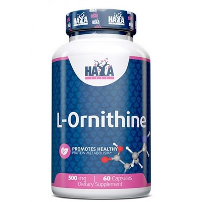 Haya Labs L-Ornithine 500 мг 60 капсул 820428 фото