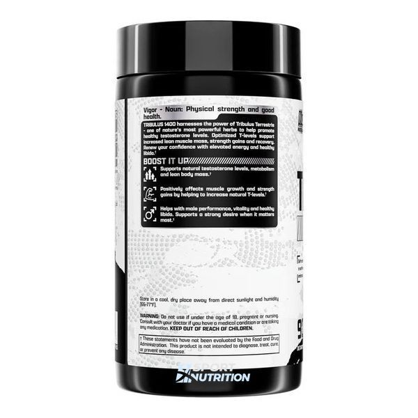 Стимулятор тестостерона Nutrex Research Tribulus 1400 90 капсул 2023-10-3314 фото