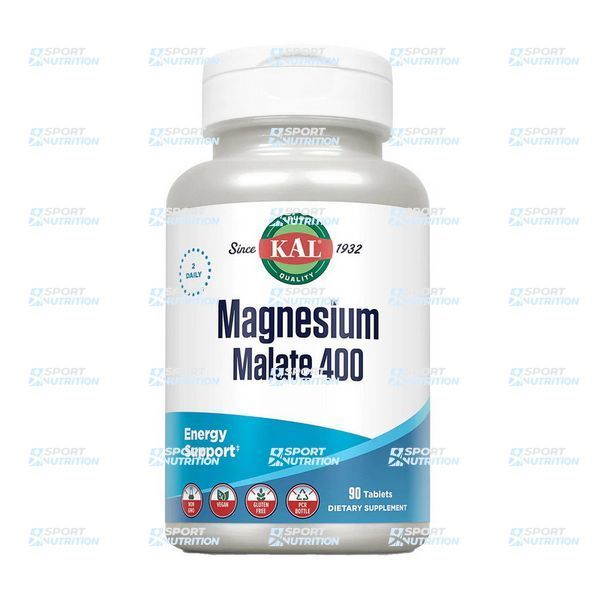 Магний малат KAL Magnesium Malate 400 мг 90 таблеток 19506-01 фото
