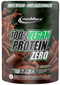 Протеин IronMaxx Vegan Protein 500 г Молочный шоколад 819509 фото