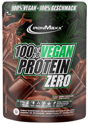 Протеин IronMaxx Vegan Protein 500 г Молочный шоколад 819509 фото