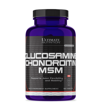 Ultimate Nutrition Glucosamine Chondroitin MSM 90 таблеток 104703 фото