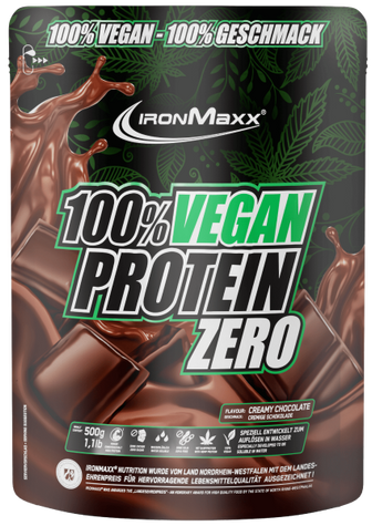 Протеїн IronMaxx Vegan Protein 500 г Молочний шоколад 819509 фото