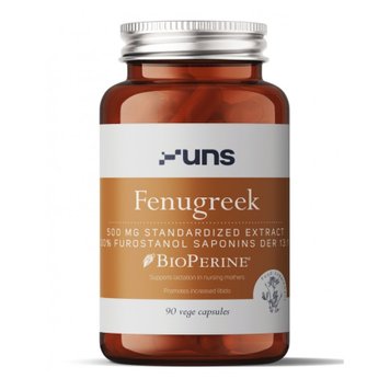 Бустер тестостерона UNS Vitamins Fenugreek Bioperine 90 капсул 2022-10-2708 фото