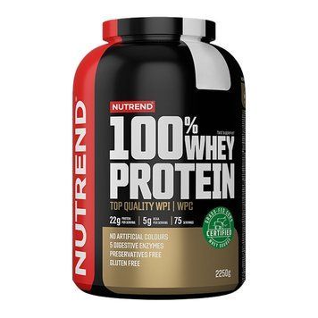 Протеин Nutrend 100% Whey Protein 2250 г Raspberry 821789 фото
