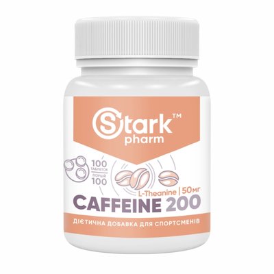 Stark Caffeine 200mg - 100tabs 9245 фото