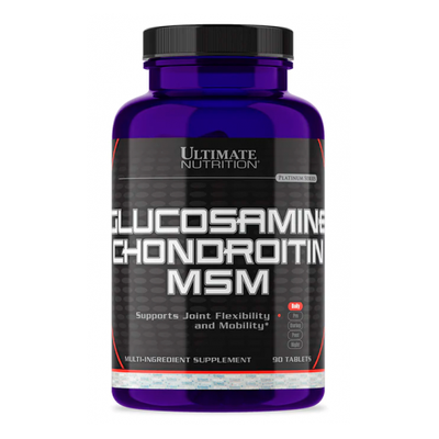 Ultimate Nutrition Glucosamine Chondroitin MSM 90 таблеток 104703 фото