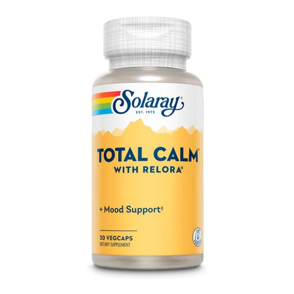 Комплекс для підтримки настрою Solaray Total Calm Mood Support 30 капсул 2023-10-2402 фото