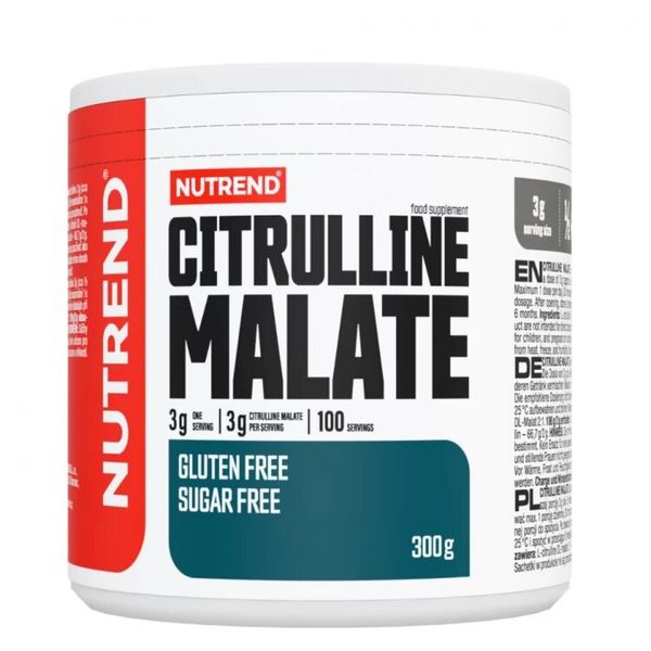 Цитрулін Nutrend Citrulline Malate 300 г 821648 фото