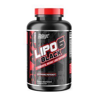 Жиросжигатель Nutrex Research Lipo-6 Black Extreme Potency 120 капсул 100-27-0450032-20 фото