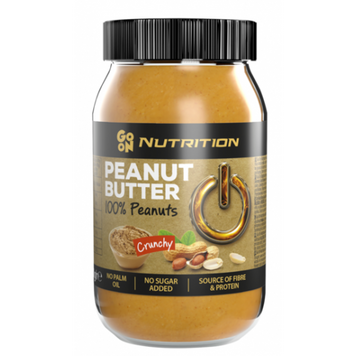 Арахісова паста Go On Peanut Butter Crunchy 100% 900 г 817179 фото