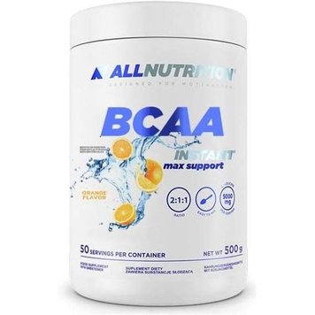 Allnutrition BCAA Max Support Instant 500 г Orange 100-18-1496008-20 фото